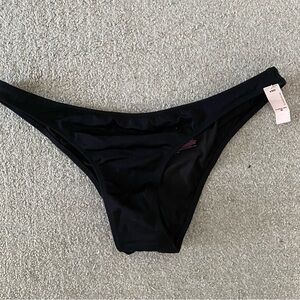 Victoria’s Secret Women’s Black Swim Bottom in Size Medium